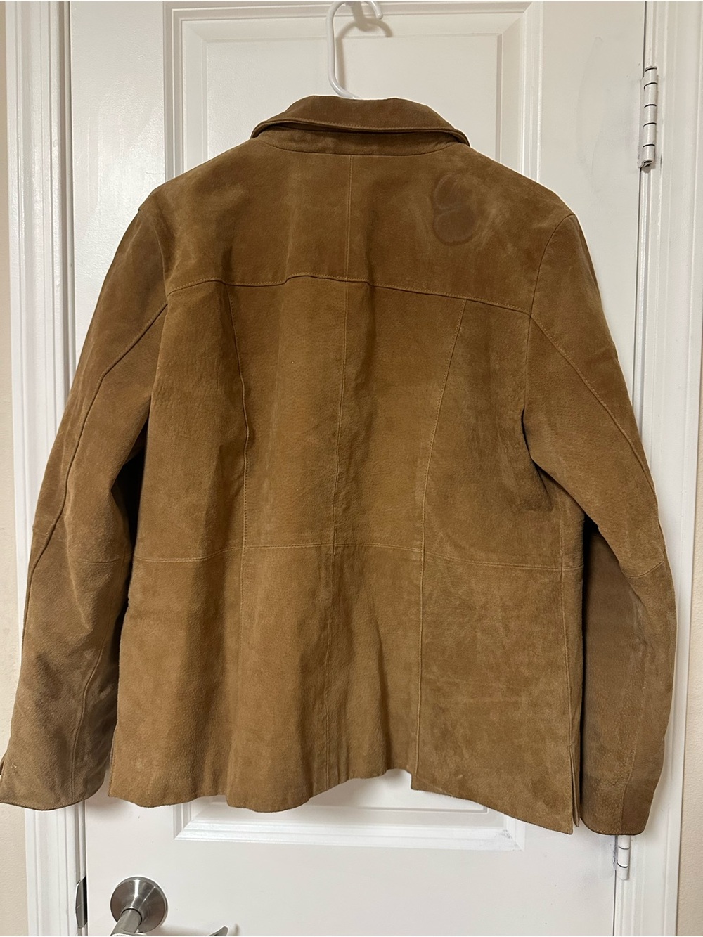 Vintage Spiegel Women's 100% Leather Button-Front Jacket in Camel 🐪 - Picture 11 of 14